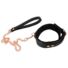 Obraz 4/11 - Bad Kitty - metal leash (black-rosegold)