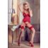 Obraz 2/14 - Abierta Fina - glitter chain top and thong (red)