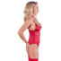 Obraz 7/14 - Abierta Fina - glitter chain top and thong (red)