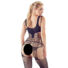 Obraz 4/5 - NO: XQSE - combined underwear set with thong - black (S-L)