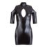 Obraz 3/5 - Cold Shoulder Wetlook Mini Dress