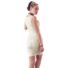 Obraz 4/4 - LATEX - latexové mini šaty bez rukávov (biele)