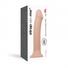 Obraz 1/5 - Strap-on Dual density dildo (skin color) - XL