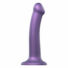 Obraz 1/5 - strap-on-me metallic shine dildo (Purple)