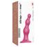 Obraz 1/5 - STRAP-ON-ME DILDO PLUG BEADS METALLIC RASPBERRY PINK - M