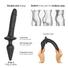 Obraz 2/6 - Strap-on-me SWITCH PLUG-IN REALISTIC DILDO BLACK- XXL