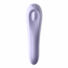 Obraz 3/8 - Satisfyer Dual Pleasure - nabíjací, vodotesný smart vibrátor na klitoris a vagínu (fialový)