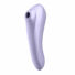 Obraz 1/8 - Satisfyer Dual Pleasure - nabíjací, vodotesný smart vibrátor na klitoris a vagínu (fialový)