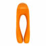 Obraz 4/8 - Satisfyer Candy Cane - nabíjací, vodotesný vibrátor s dvoma ramienkami (oranžový)