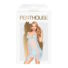 Obraz 3/3 - Penthouse Naughty Doll - čipkované šaty s tangami (modré)