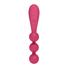 Obraz 7/10 - Satisfyer Tri Ball 1 - dobíjací multifunkčný vibrátor (červený)