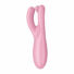 Obraz 5/8 - Satisfyer Threesome 4 - inteligentný dobíjací vibrátor na klitoris (ružový)
