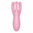 Obraz 7/8 - Satisfyer Threesome 4 - inteligentný dobíjací vibrátor na klitoris (ružový)