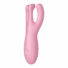 Obraz 1/8 - Satisfyer Threesome 4 - inteligentný dobíjací vibrátor na klitoris (ružový)