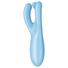 Obraz 5/9 - Satisfyer Threesome 4 - inteligentný dobíjací vibrátor na klitoris (modrý)
