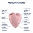 Obraz 8/8 - Satisfyer Cutie Heart - nabíjací stimulátor klitorisu so vzduchovou vlnou (ružový)