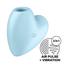 Obraz 7/8 - Satisfyer Cutie Heart - nabíjací stimulátor klitorisu so vzduchovou vlnou (modrý)