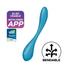Obraz 7/8 - Satisfyer G-spot Flex 5 - inteligentný dobíjací vibrátor na bod G (zelený)