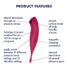 Obraz 7/8 - Satisfyer Twirling Pro - nabíjací smart vibrátor na klitoris 2 v 1 (červený)