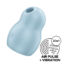 Obraz 7/8 - Satisfyer Pro To Go 1 - Nabíjateľný vzduchový vibrátor na klitoris (modrý)