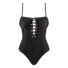 Obraz 3/8 - Obsessive Beverelle one-piece swimsuit with lacing