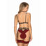 Obraz 2/5 - Obsessive Sugestina - 3 piece bra set (red and black)