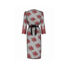 Obraz 3/4 - Obsessive Redessia - čipkované kimono (červeno-čierne)