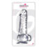 Obraz 2/2 - ALL TIME FAVORITES 7INCH CLEAR REALISTIC DILDO CLEAR