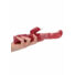 Obraz 10/13 - Shots Rotating Dolphin - rotačný vibrátor s ramienkom na klitoris (červený)