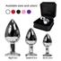 Obraz 4/4 - RIMBA - BUTT PLUG XS WITH RED CRISTAL (UNISEX)