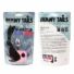 Obraz 3/4 - FeelzToys Bunny Tails Butt Plug - kovový análny kolík so zajačím chvostíkom (strieborno-ružový)