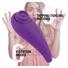 Obraz 4/6 - FEELZTOYS - FEMMEGASM TAPPING & TICKLING VIBRATOR PURPLE