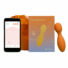 Obraz 1/4 - Vibio Dodson Wand - dobíjací, inteligentný masážny vibrátor (oranžový) - mini
